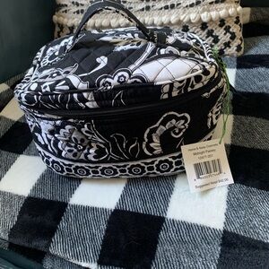 Vera Bradley’s Midnight Paisley Quilted Home & Away Cosmetic Case - Brand NEW